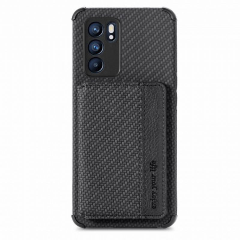 Kuori Oppo Reno 6 5G Rfid-kortin Pidike