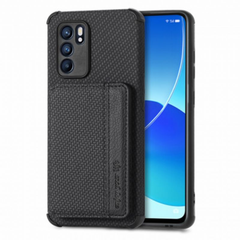 Kuori Oppo Reno 6 5G Rfid-kortin Pidike