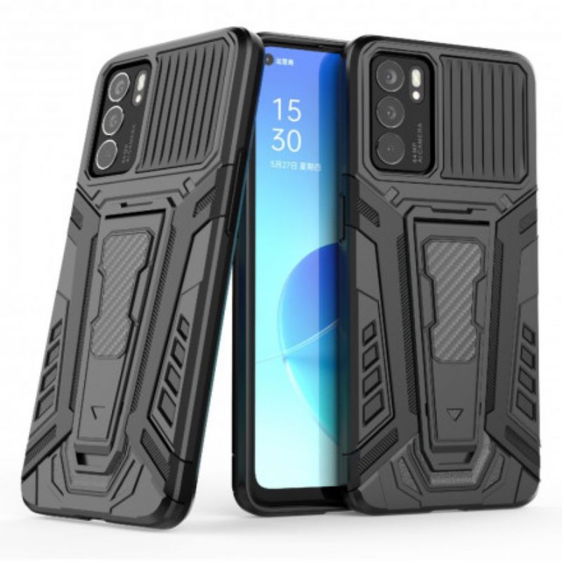 Kuori Oppo Reno 6 5G Tukee Kahta Handsfree-asentoa