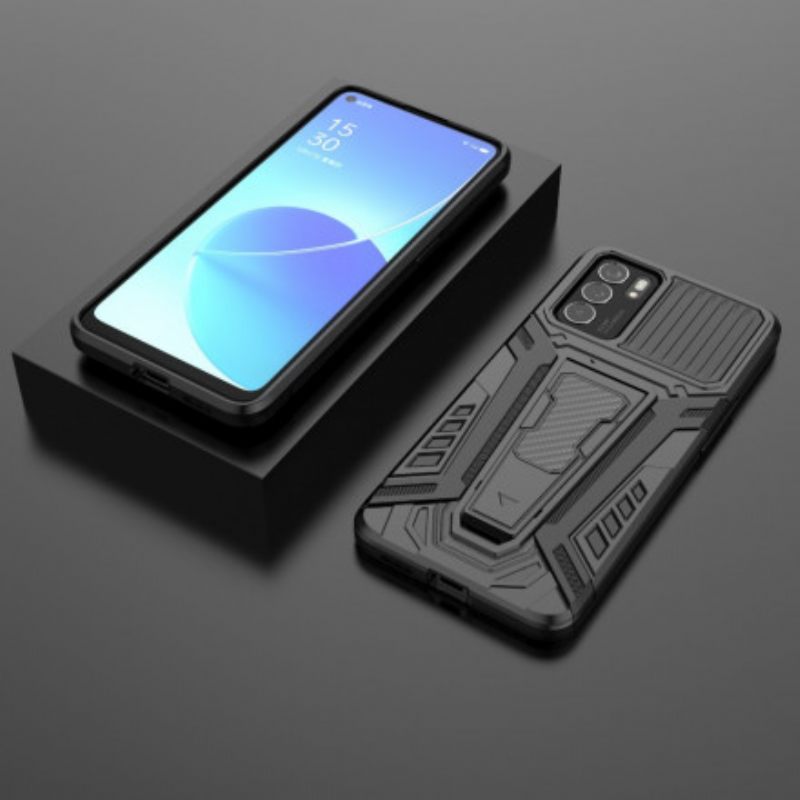 Kuori Oppo Reno 6 5G Tukee Kahta Handsfree-asentoa