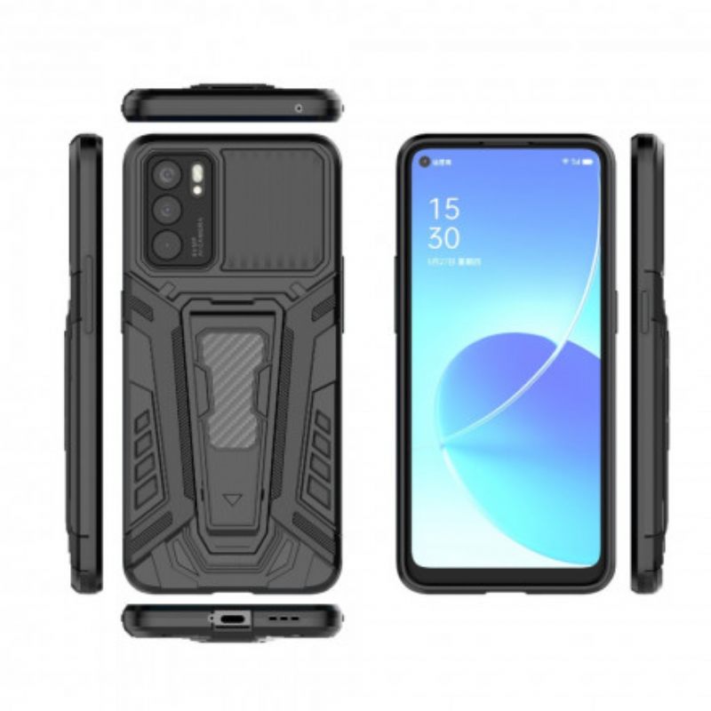Kuori Oppo Reno 6 5G Tukee Kahta Handsfree-asentoa