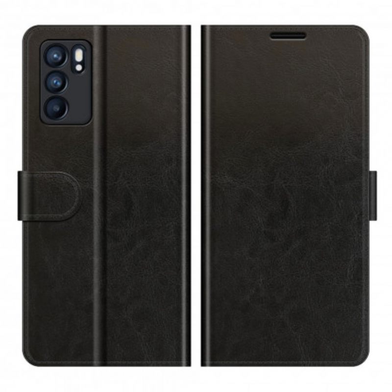 Nahkakotelo Oppo Reno 6 5G Faux Leather Ultra