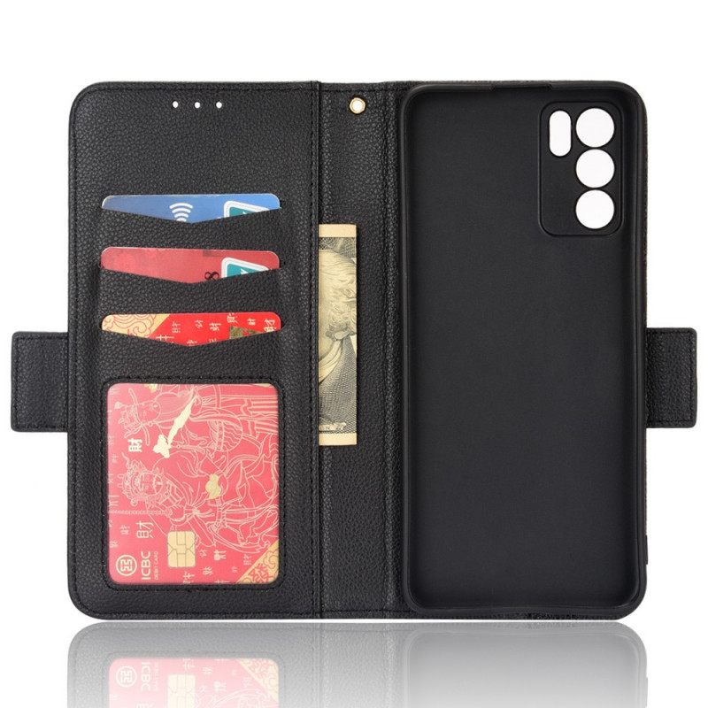 Nahkakotelo Oppo Reno 6 5G Kotelot Flip Flap Tuplauudet Värit