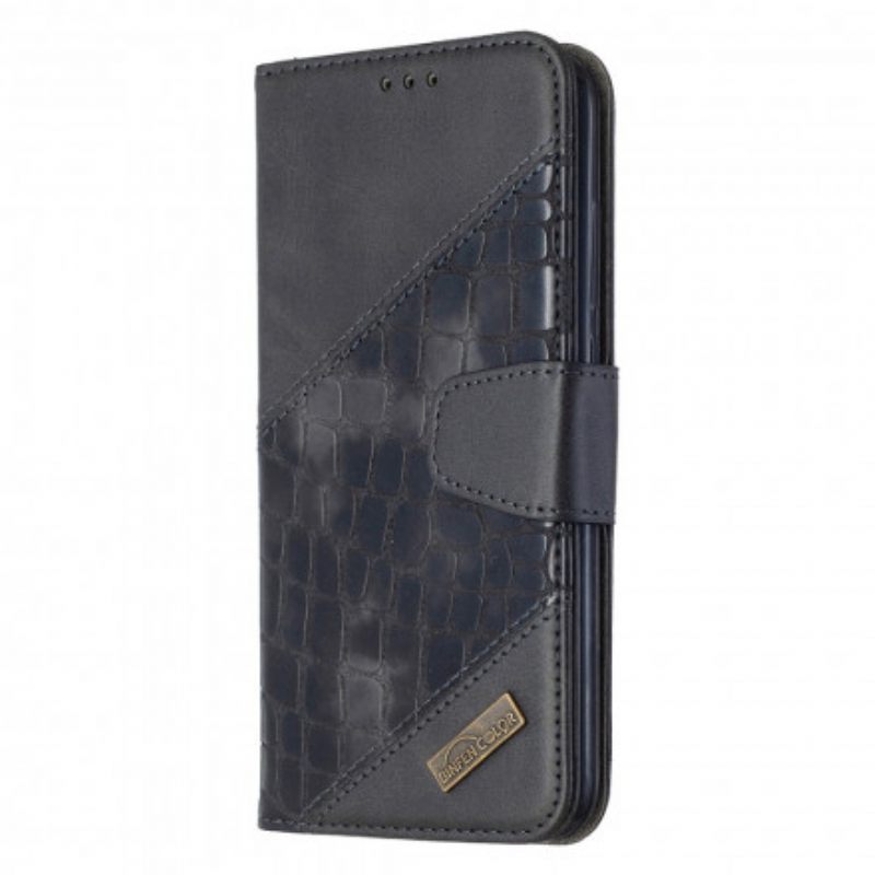 Kotelot Xiaomi Redmi Note 8T Classic Crocodile Skin Effect