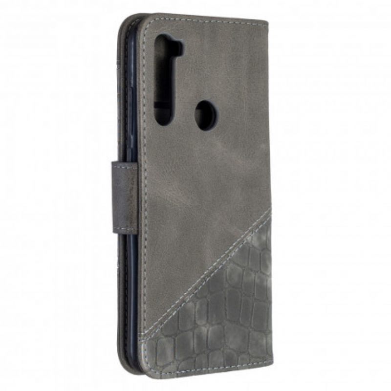 Kotelot Xiaomi Redmi Note 8T Classic Crocodile Skin Effect