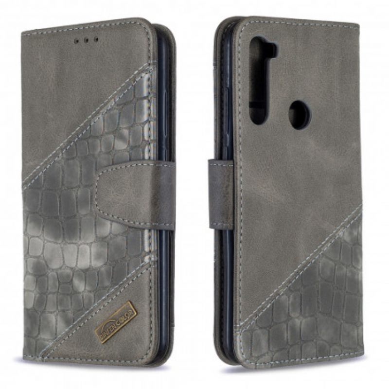 Kotelot Xiaomi Redmi Note 8T Classic Crocodile Skin Effect