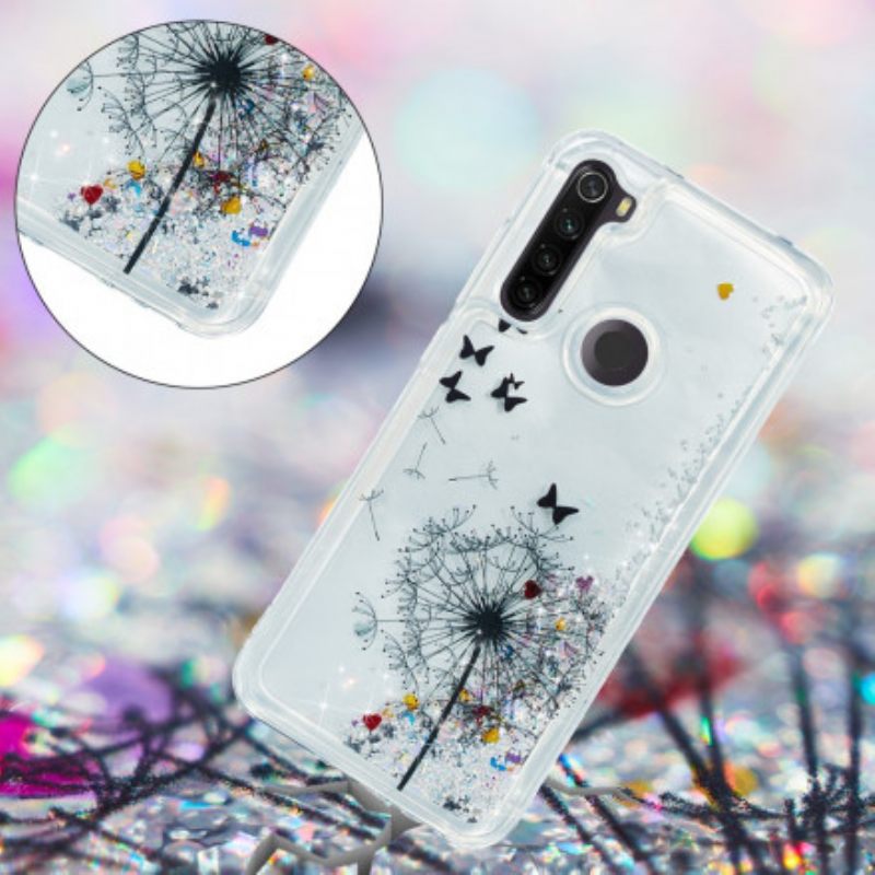 Kuori Xiaomi Redmi Note 8T Dandelions Glitter
