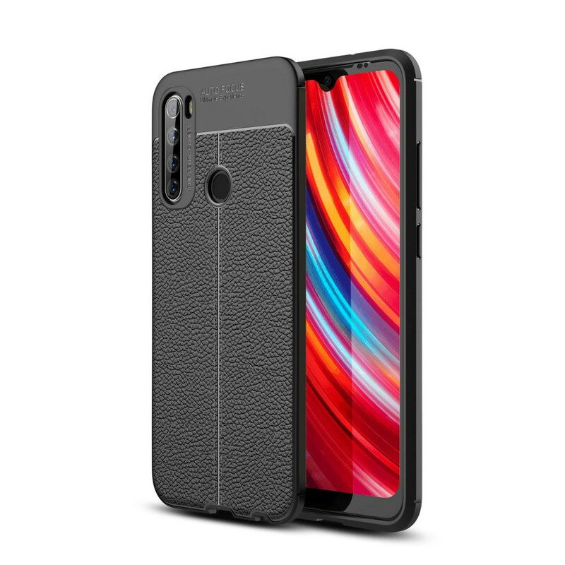 Kuori Xiaomi Redmi Note 8T Nahkaefekti Litsi Kaksinkertainen Linja