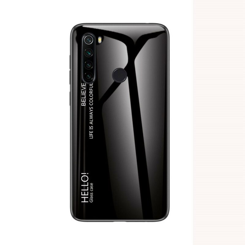 Kuori Xiaomi Redmi Note 8T Tempered Glass Hei