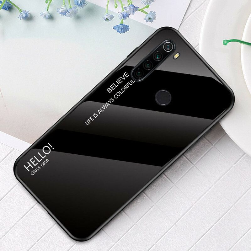 Kuori Xiaomi Redmi Note 8T Tempered Glass Hei