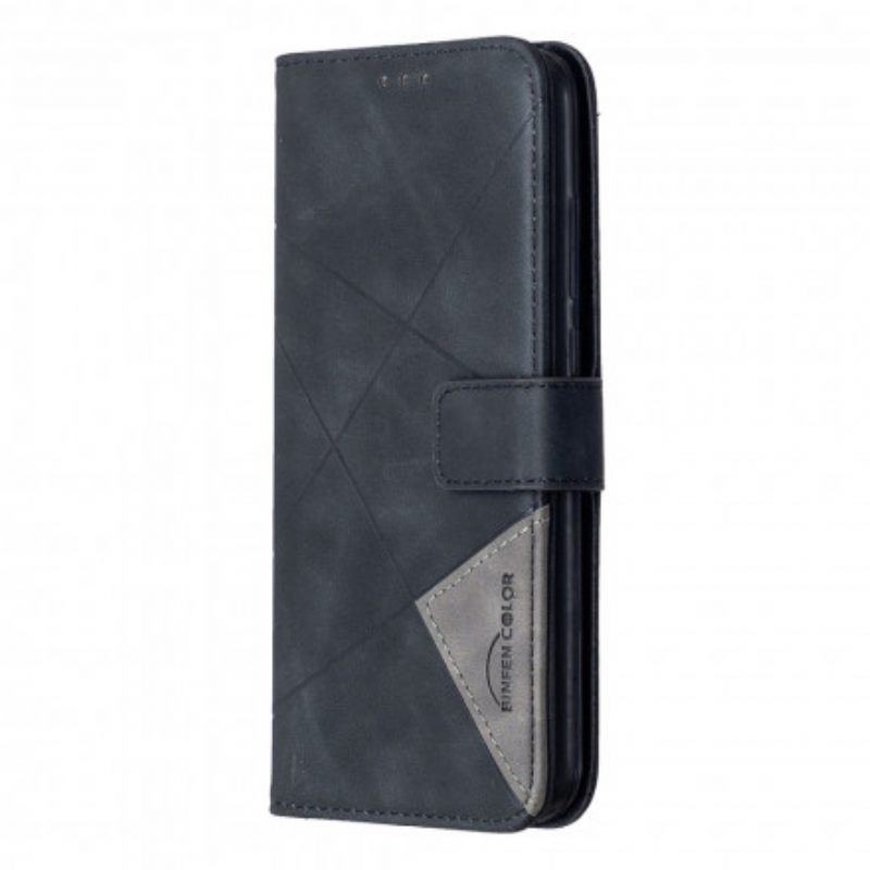 Nahkakotelo Xiaomi Redmi Note 8T Triangles Binfen Color