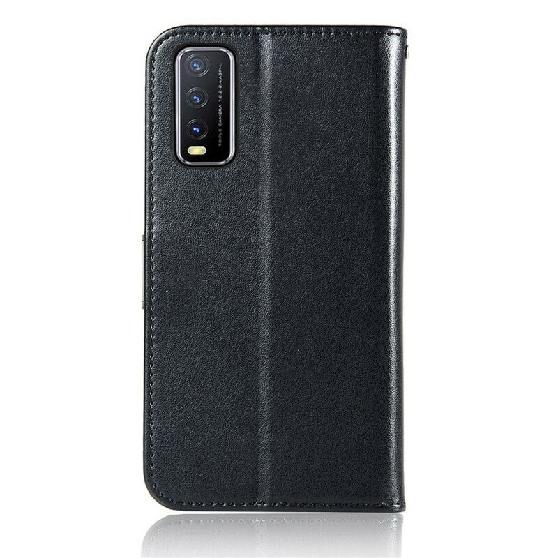 Kotelot Vivo Y20s / Y11s Nahkaefekti Dreamcatcher Pöllö