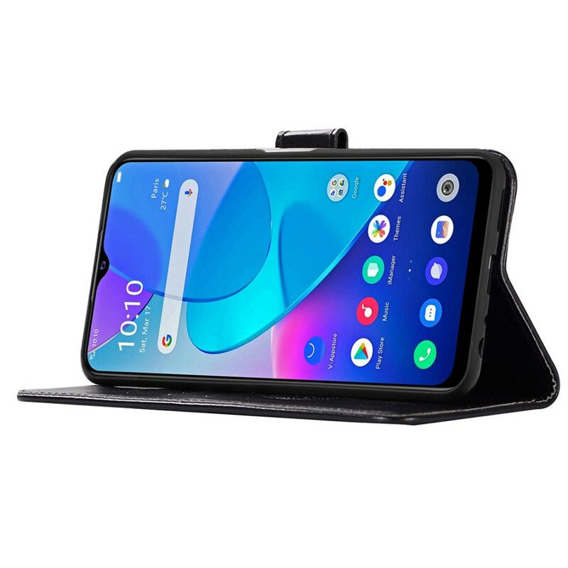 Kotelot Vivo Y20s / Y11s Nahkaefekti Dreamcatcher Pöllö