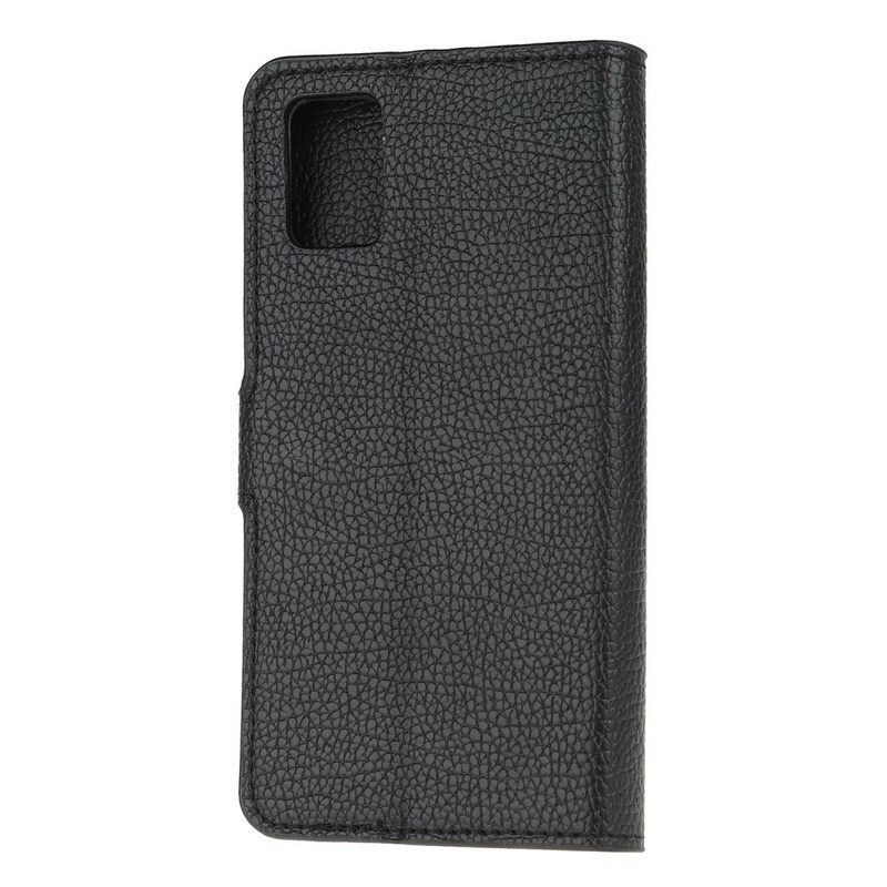 Kotelot Poco M3 Litchi Grain Leather Effect