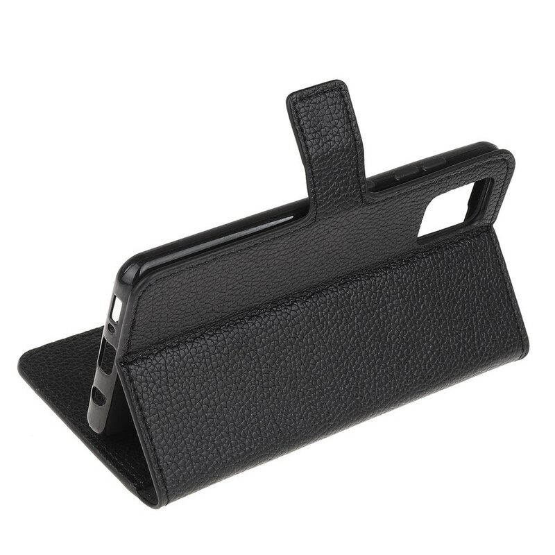 Kotelot Poco M3 Litchi Grain Leather Effect