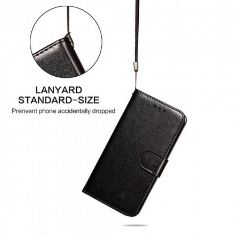 Kotelot Poco M3 Monochrome Leather Style