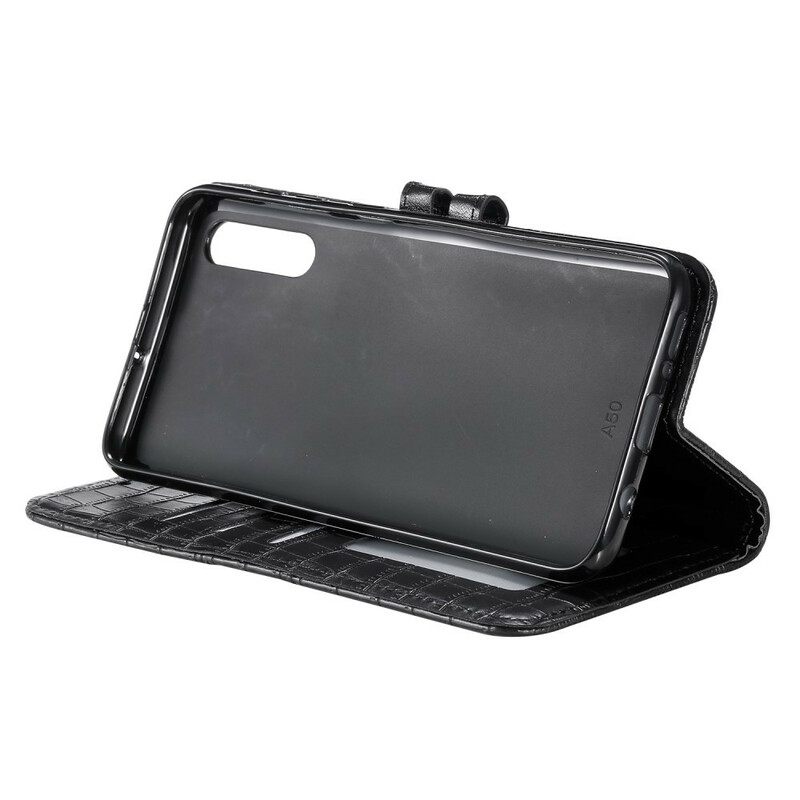 Flip Case Samsung Galaxy A50 Intense Croco