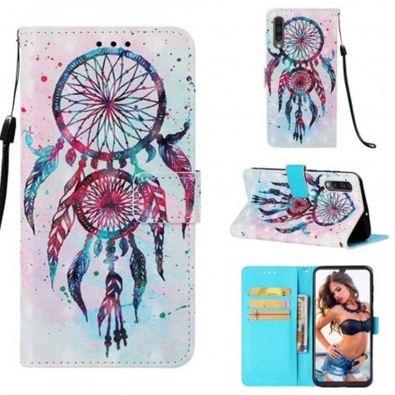 Kotelot Samsung Galaxy A50 Dream Catcher Red