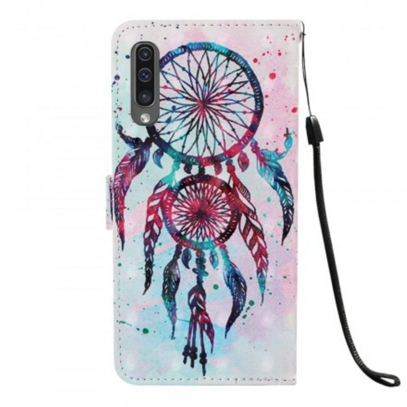 Kotelot Samsung Galaxy A50 Dream Catcher Red