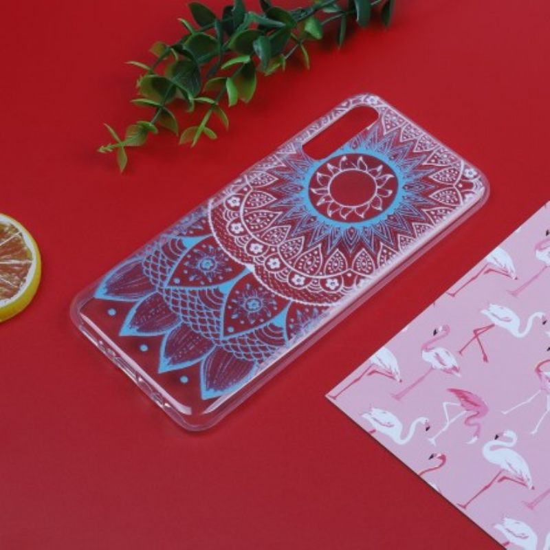 Kuori Samsung Galaxy A50 Läpinäkyvä Värillinen Mandala