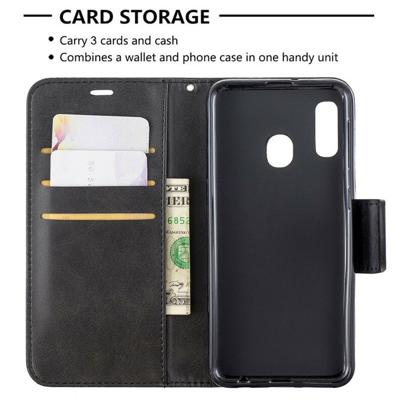 Kotelot Samsung Galaxy A20e Smooth Flap Oblique