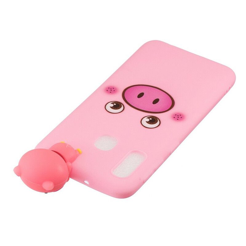 Kuori Samsung Galaxy A20e Apollo The Pig 3d