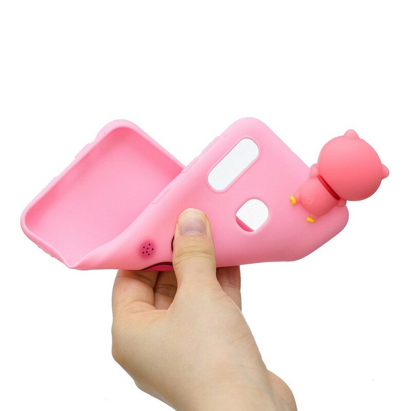 Kuori Samsung Galaxy A20e Apollo The Pig 3d