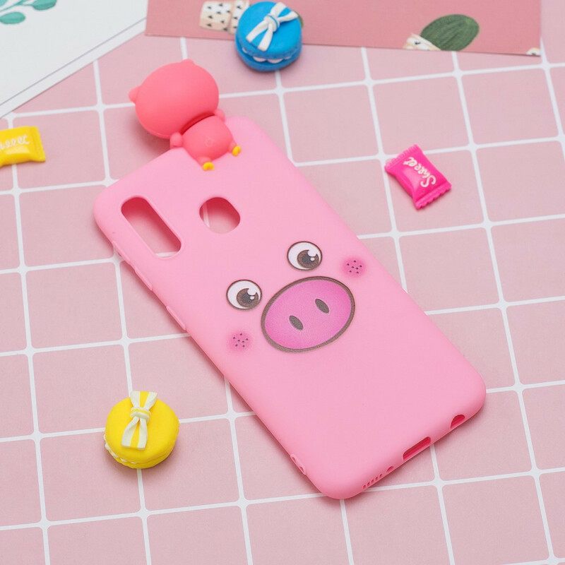 Kuori Samsung Galaxy A20e Apollo The Pig 3d