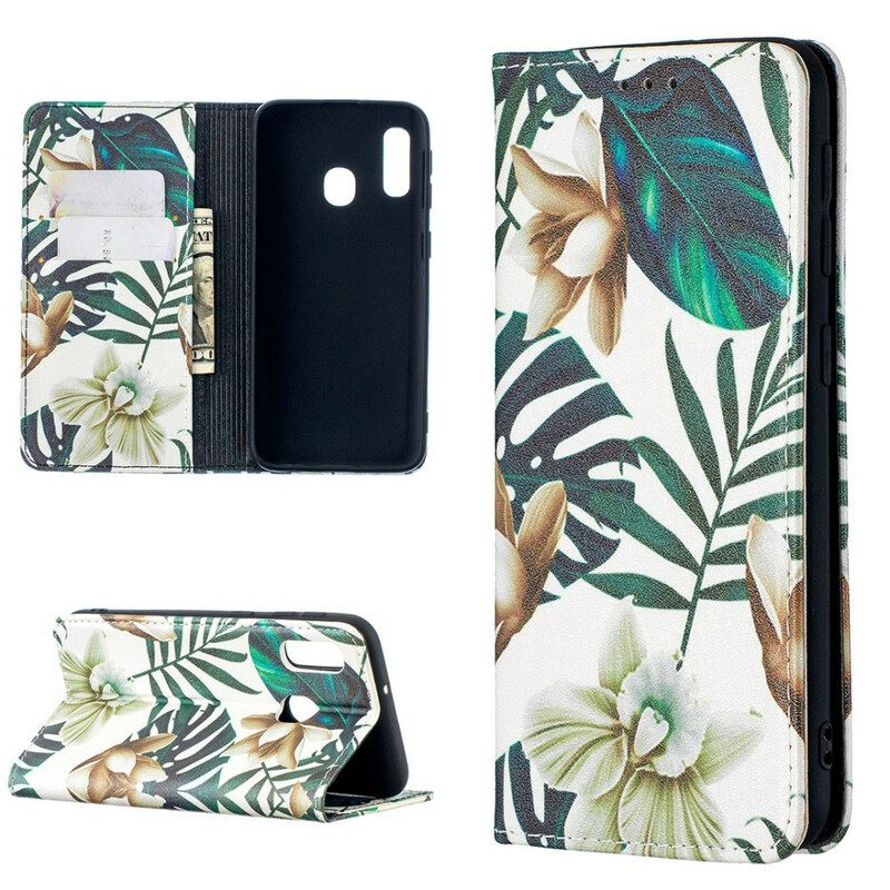 Puhelinkuoret Samsung Galaxy A20e Kotelot Flip Lähtee
