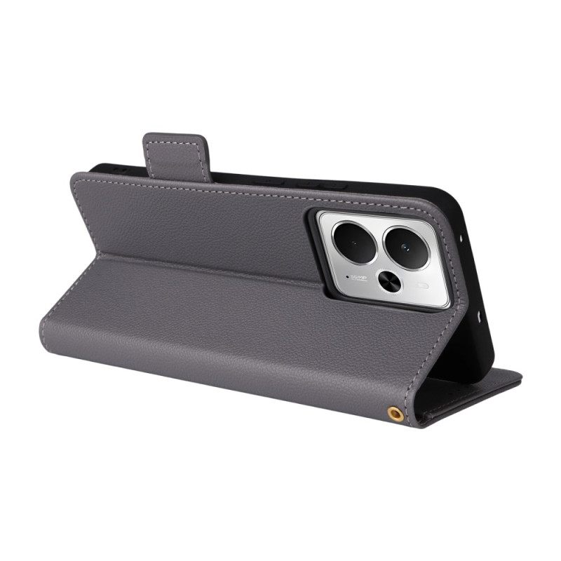 Kotelot Realme 14t 5g Puhelinkuoret Litsikuvio Ja Hihna