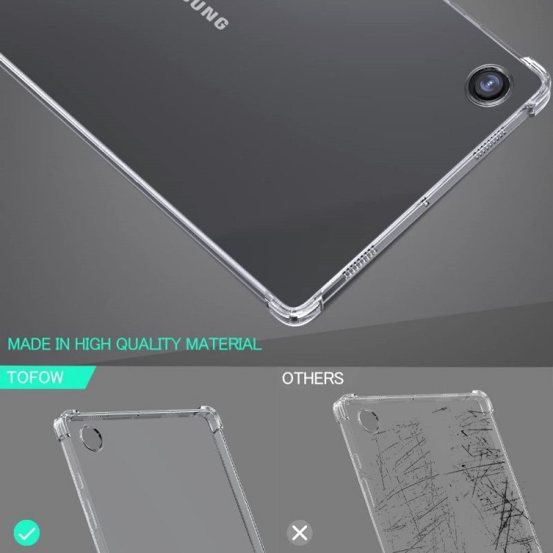 Kuori Samsung Galaxy Tab A8 Kirkas Silikoni