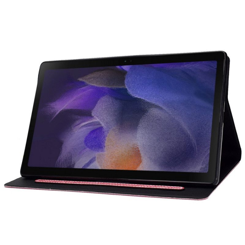 Nahkakotelo Samsung Galaxy Tab A8 Sparkling Glitter