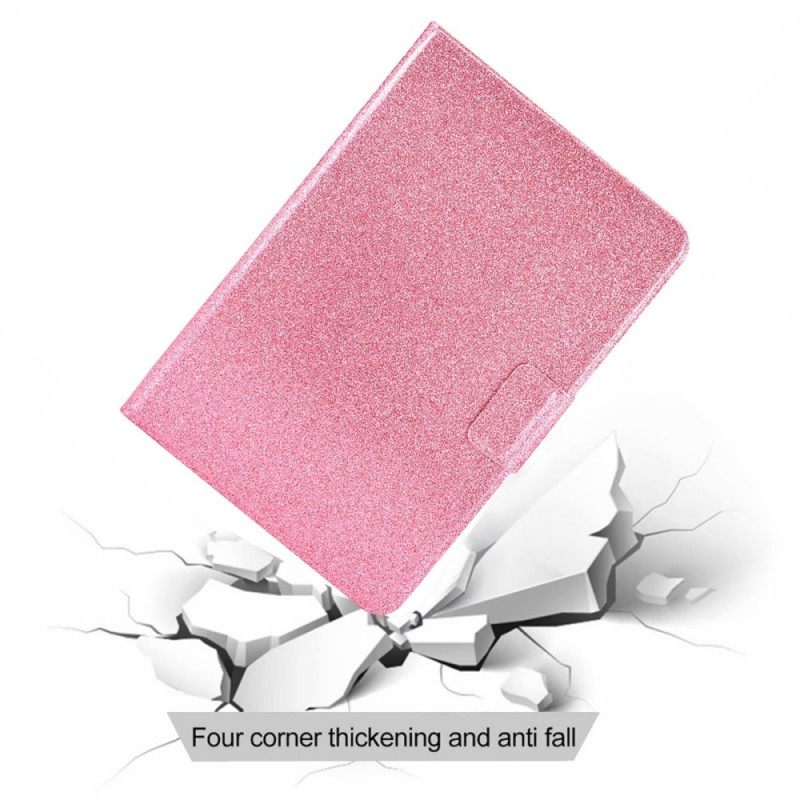 Nahkakotelo Samsung Galaxy Tab A8 Sparkling Glitter