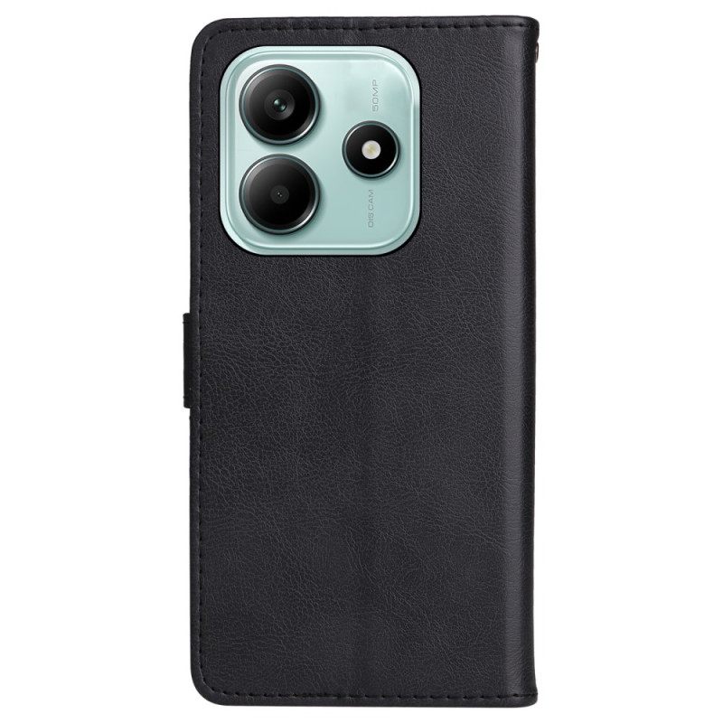 Kotelot Xiaomi Redmi Note 14 5g Keinonahka Hihnalla