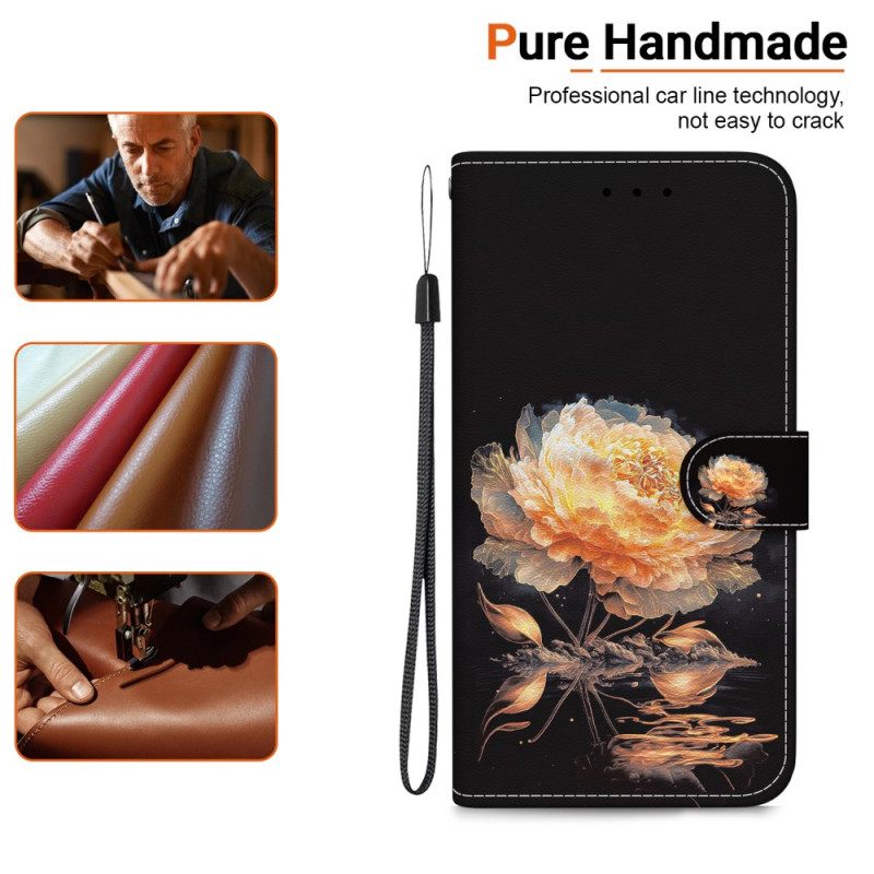 Kotelot Xiaomi Redmi Note 14 5g Puhelinkuoret Kultainen Pioni