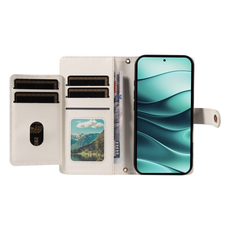 Kotelot Xiaomi Redmi Note 14 5g Tikattu Hihnoilla