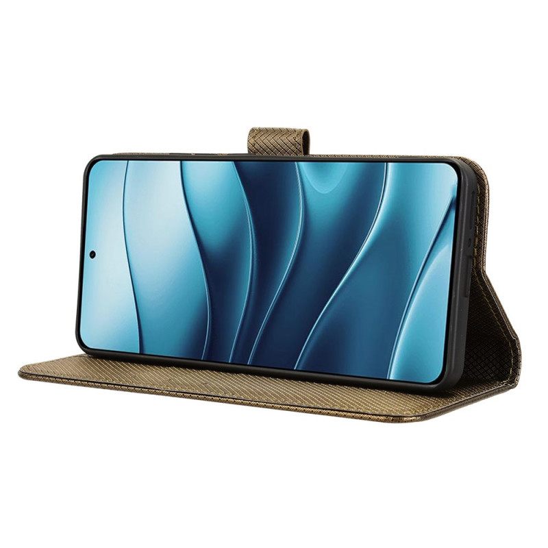 Kotelot Xiaomi Redmi Note 14 5g Timanttikuvioinen Tekstuuri