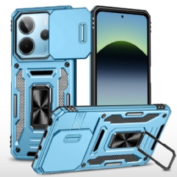 Kuori Xiaomi Redmi Note 14 5g Erittäin Kestävä Jalustalla Ja Linssinsuojalla