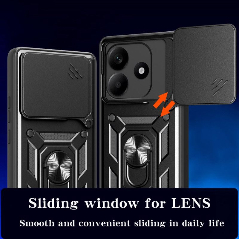 Kuori Xiaomi Redmi Note 14 5g Liukuva Kameran Suojus Ja Jalusta