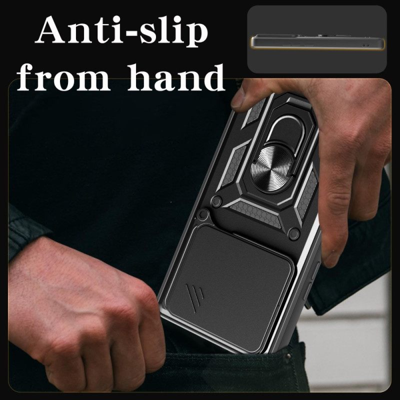 Kuori Xiaomi Redmi Note 14 5g Liukuva Kameran Suojus Ja Jalusta