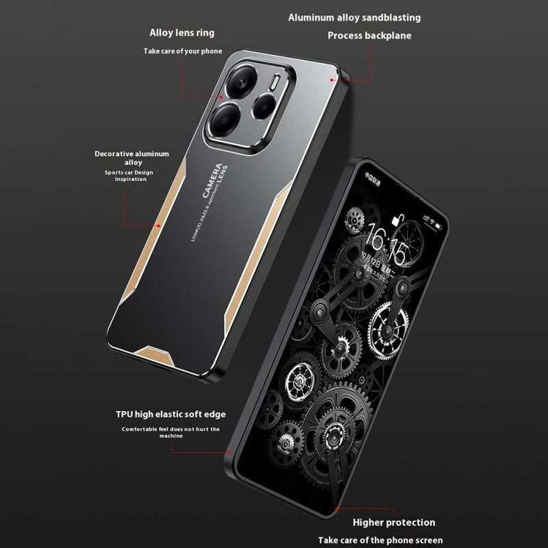 Kuori Xiaomi Redmi Note 14 5g Metallinhohtoinen Efekti Suojakuori