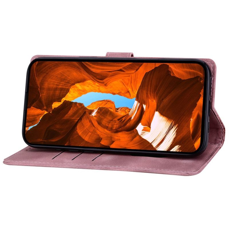 Nahkakotelo Xiaomi Redmi Note 14 5g Friisi Ja Niitit