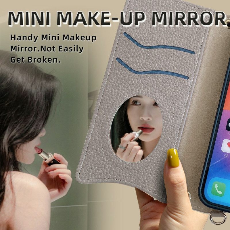 Nahkakotelo Xiaomi Redmi Note 14 5g Jalustalla Ja Rannehihnalla