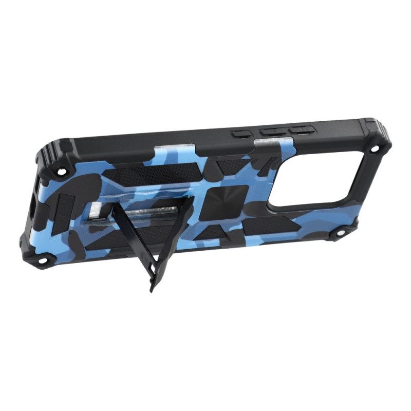 Puhelinkuoret Xiaomi Redmi Note 14 5g Kestävä Integroidulla Jalustalla Naamiointi