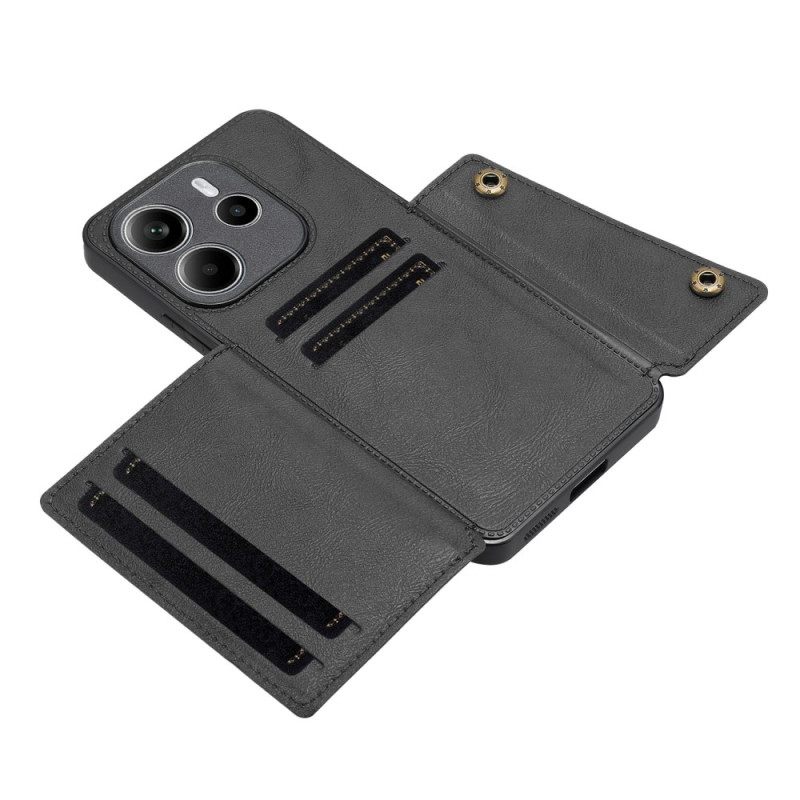 Puhelinkuoret Xiaomi Redmi Note 14 5g Korttikotelo Ja Teline