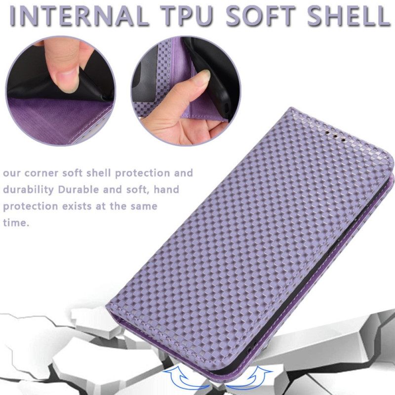 Puhelinkuoret OnePlus Nord 2T 5G Kotelot Flip Texture Grid
