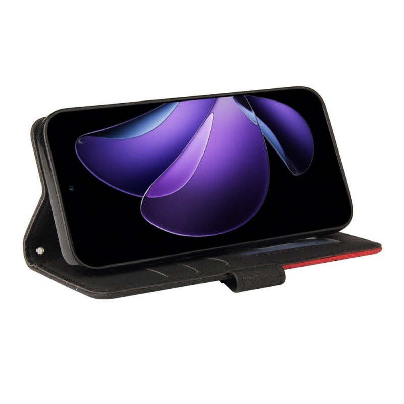 Kotelot Oppo Reno 13f 4g / 5g / 13 Fs 5g Kaksisävyiset Aaltoviivat Suojakuori