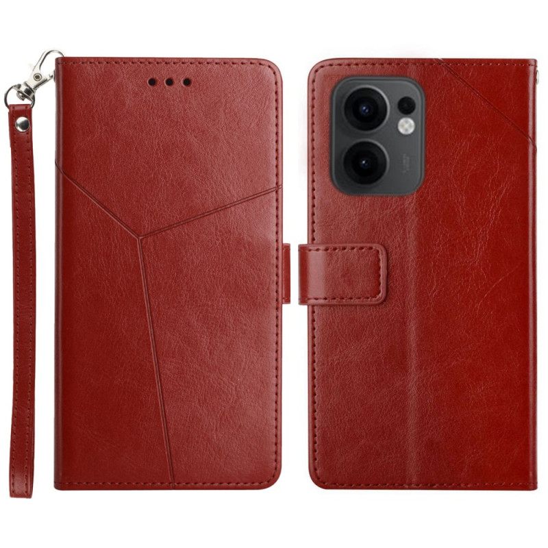 Kotelot Oppo Reno 13f 4g / 5g / 13 Fs 5g Puhelinkuoret Y-kuvio Hihnalla