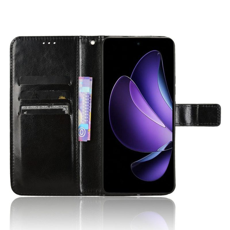 Kotelot Oppo Reno 13f 4g / 5g / 13 Fs 5g Räikeä Tekonahka