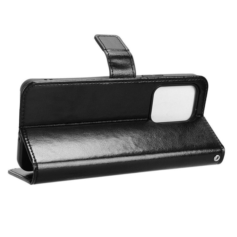 Kotelot Oppo Reno 13f 4g / 5g / 13 Fs 5g Räikeä Tekonahka